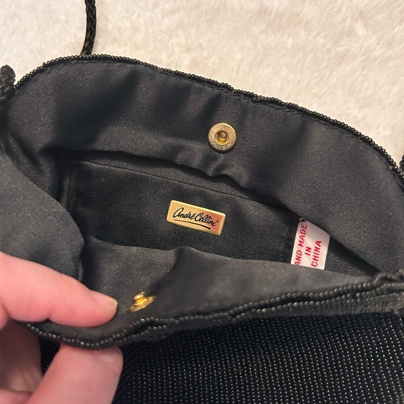 Elegant Black Beaded Evening Bag - Picture 8 of 8